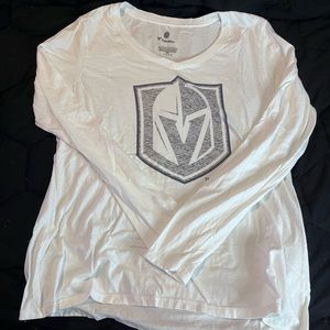 NWOT Vegas Golden Knights vneck long sleeve